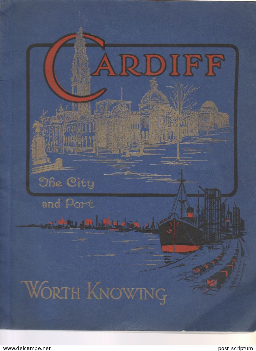 Livre -  Anglais - Cardiff   The City And Port - Worth Knowing - Culture