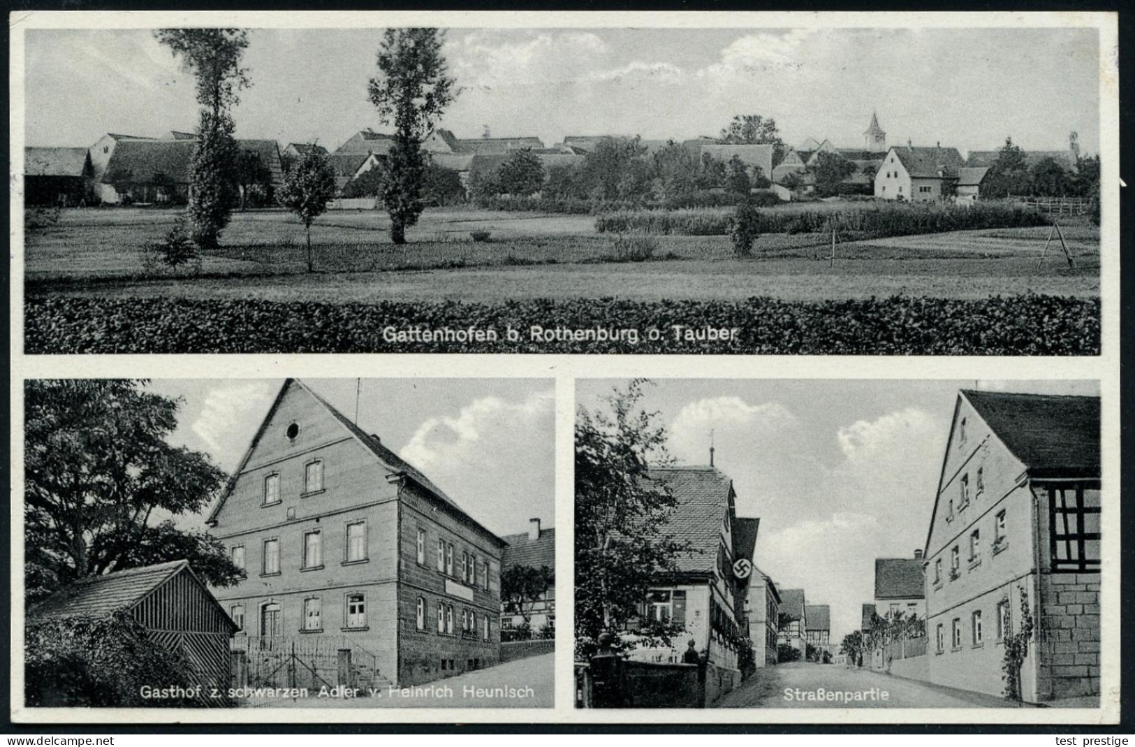 WÜRZBURG 2/ A/ Hilf/ Mit Im/ Deutschen/ Frauenwerk 1940 (7.11.) MWSt (= Altgerman. Hakenkreuz, Fruchtbarkeits- U. Lebens - Other & Unclassified