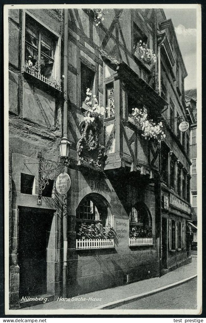 NÜRNBERG 2/ U #bzw.# NÜRNBERG/ 2/ A/ DSDR/ ..Die Stadt/ Der Reichs-/ Parteitage 1936 2 Verschiedene MaWSt (je Stadtwappe - Sonstige & Ohne Zuordnung