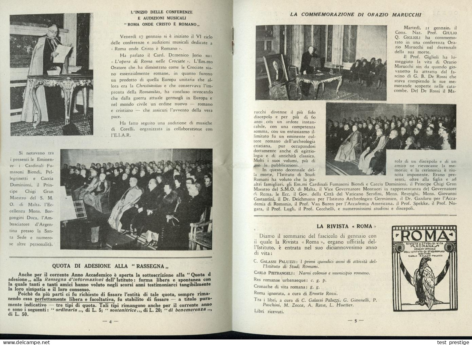 ITALIEN 1941 (4.2.) AFS Francotyp: ROMA/INSTIVTO DI STVDI ROMANI, 250 C. (Adler Vor Kreuz) Motivgl. Zeitschrift , Div. A - Sonstige & Ohne Zuordnung