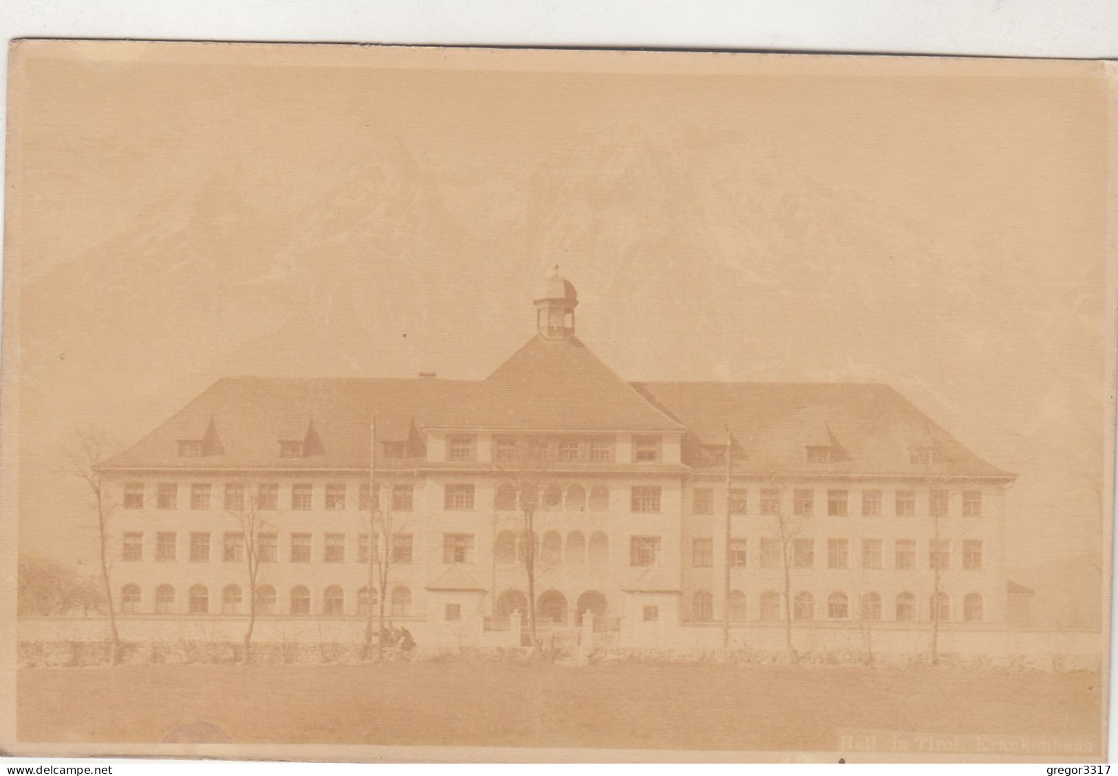 D4607) HALL In Tirol - Alte Foto AK Mit KRANKENHAUS - Alt !! 1920 - Hall In Tirol