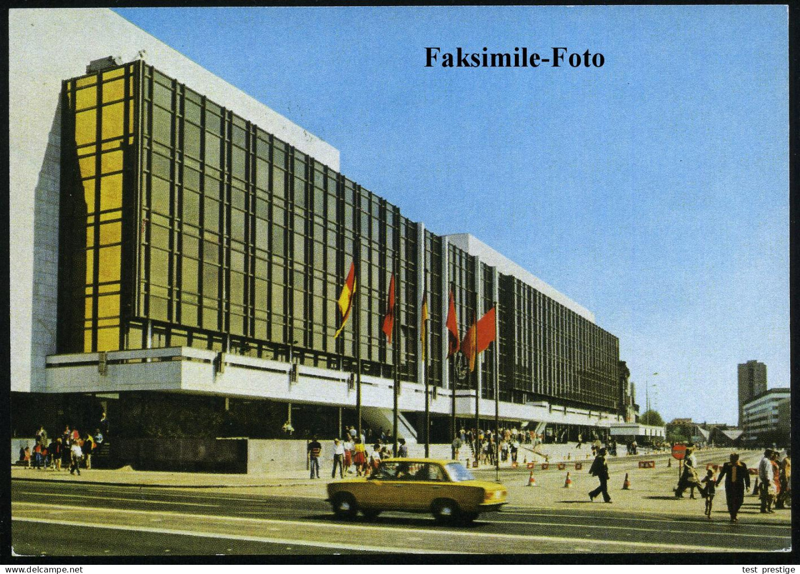 1025 BERLIN 25/ A/ PALAST DER REPUBLIK 1990 (31.8.) 1K = Hauspostamt DDR-Volkskammer Auf P 40 Pf. Berlin Chile-haus (P 1 - Autres & Non Classés