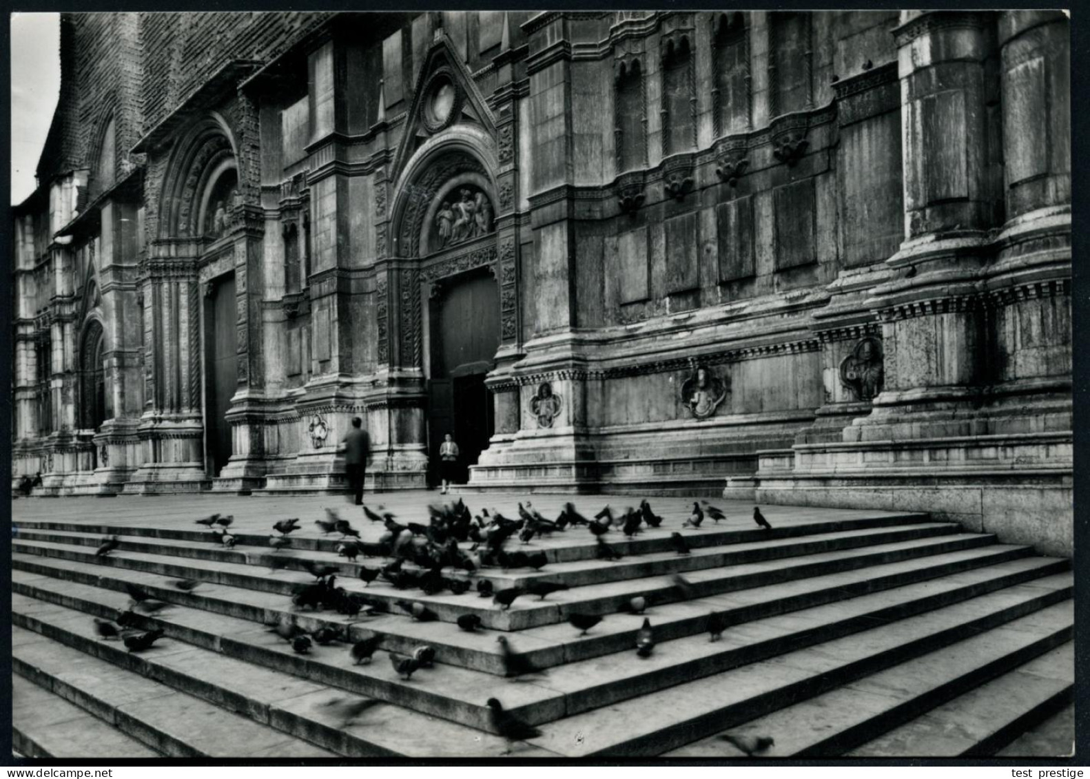 ITALIEN 1955 (3.8.) SSt: BOLOGNA../40A UNIVERSALA JUBILEA KONGRESO DE ESPERANTO + Goldene Esperanto-Vignette: 40a UNIVER - Esperanto