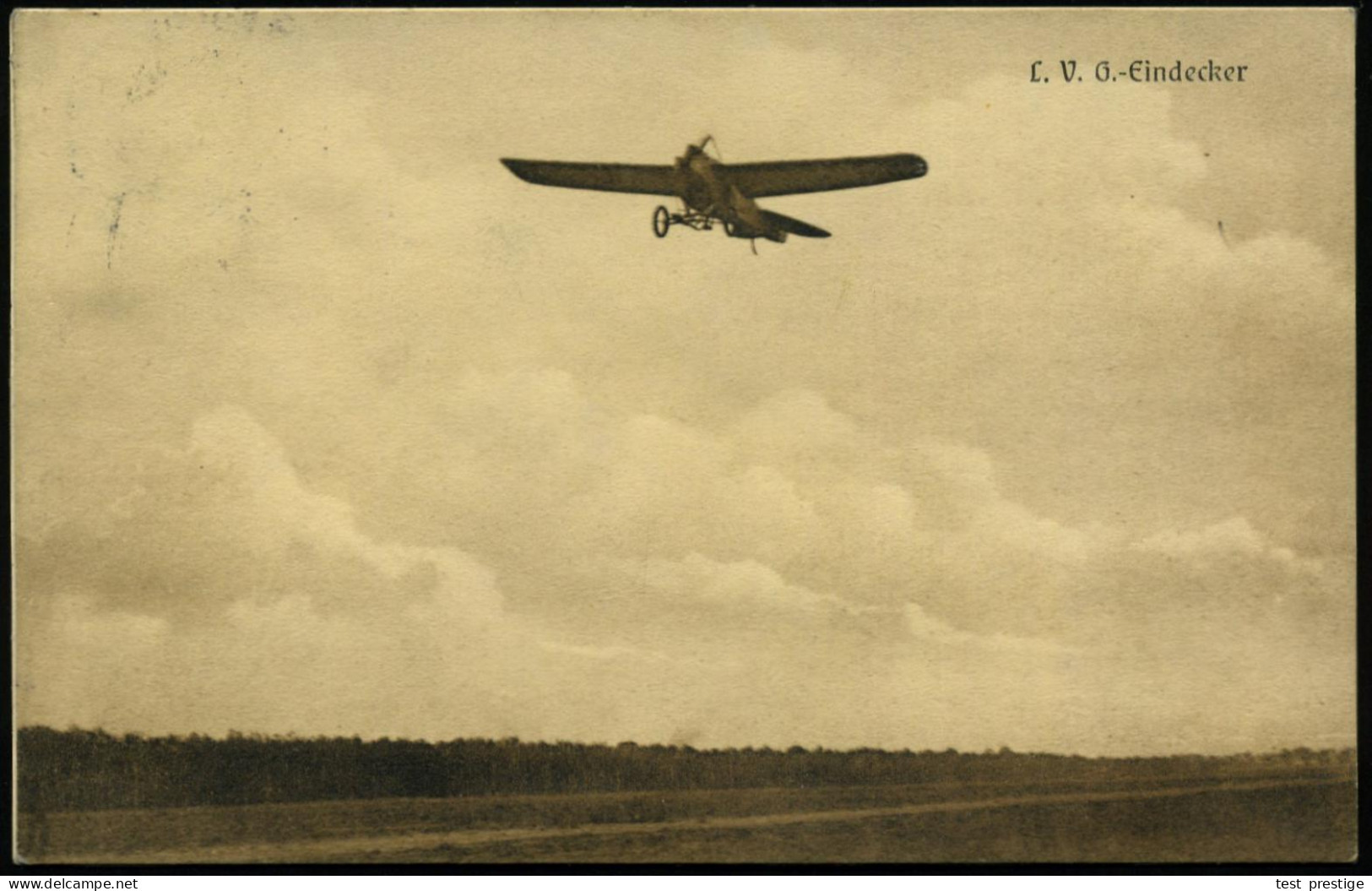 Berlin-Adlershof 1913/14 Korrespondenz eines Fliegers der "Vesuchsabteilung des Militär-Verkehrswesen" ,Flieger-Versuchs