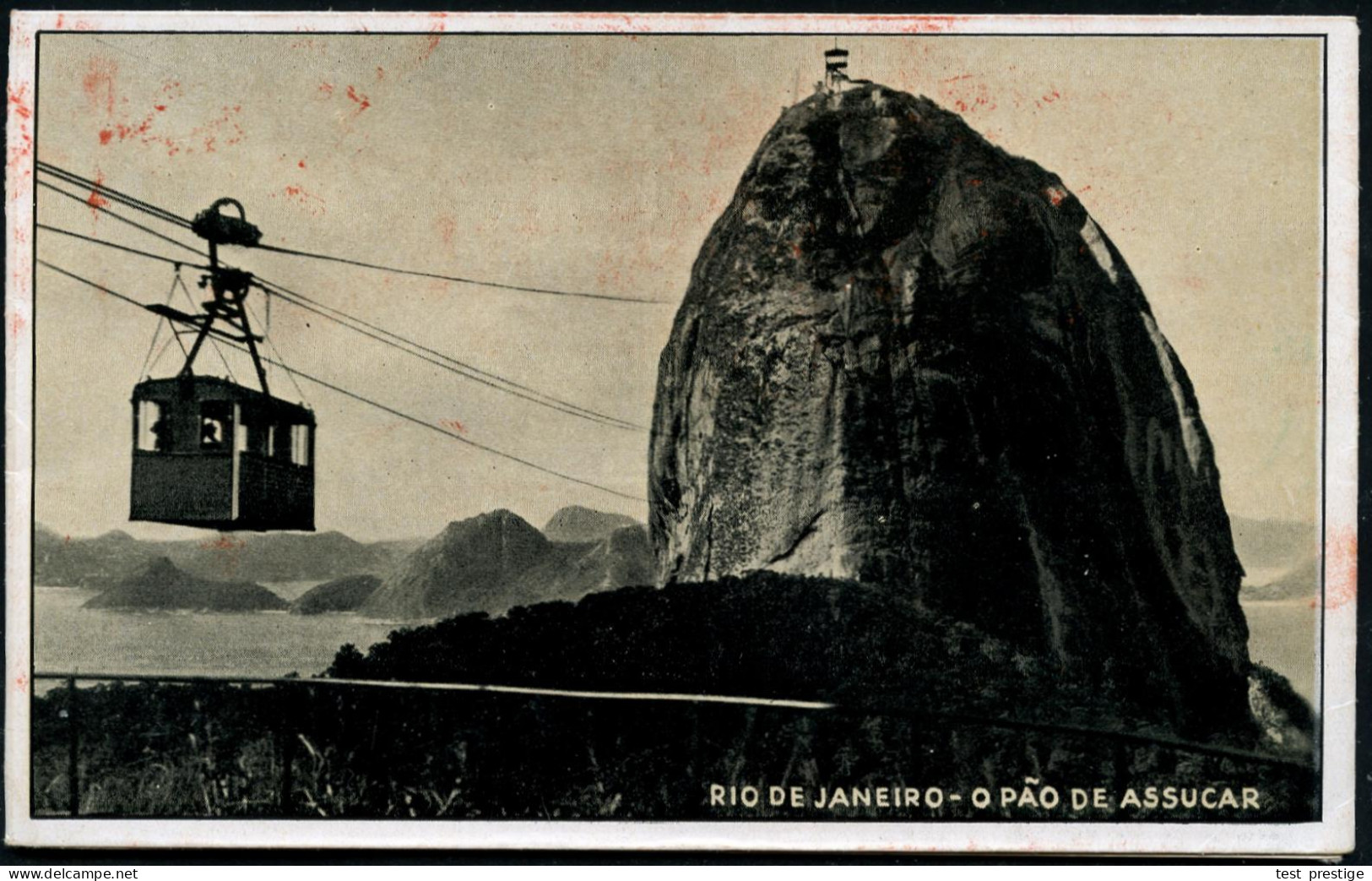 BRASILIEN 1936 (7.11.) 200 Rs. "9. Internat. Mustermesse Rio", EF M. Entspr. Roten MaWSt: RIO DE JANEIRO/FEIRA DE AMOSTR - Andere