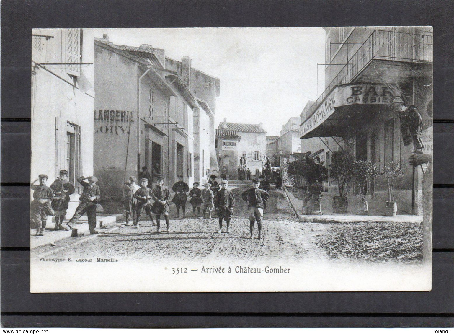 Marseille - Chateau-Gombert - Arrivée.( édit. E.Lacour ). - Quartieri Nord, Le Merlan, Saint Antoine