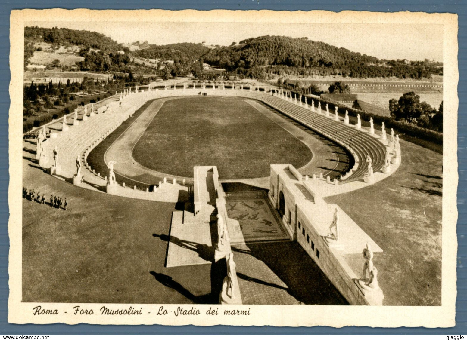 °°° Cartolina - Roma N. 2814 Foro Mussolini Lo Stadio Dei Marmi Nuova °°° - Stadi & Strutture Sportive