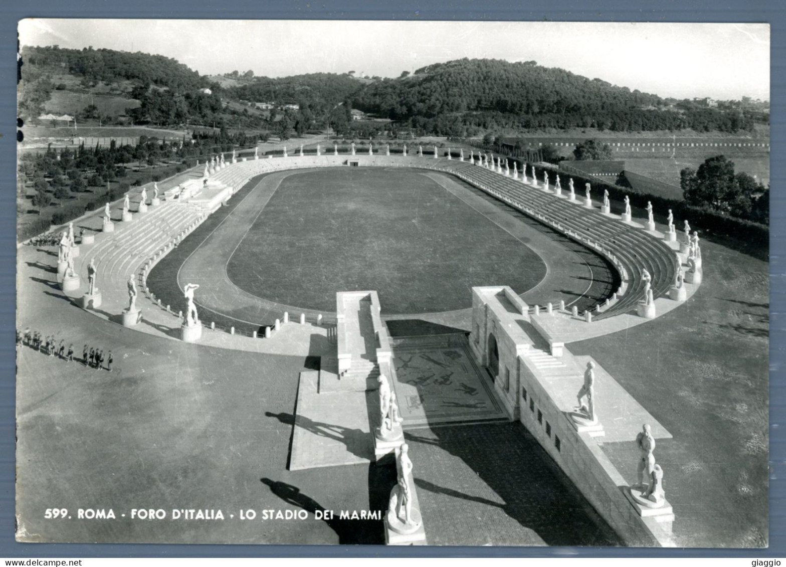 °°° Cartolina - Roma N. 2816 Foro D'italia Lo Stadio Dei Marmi Nuova °°° - Stades & Structures Sportives