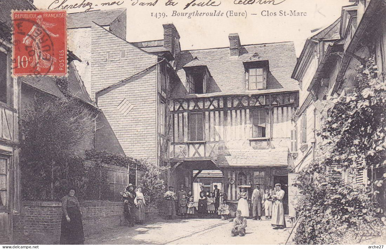 CPA - 27 - BOURTHEROULDE - Clos Saint Marc - 1439 - Bourgtheroulde