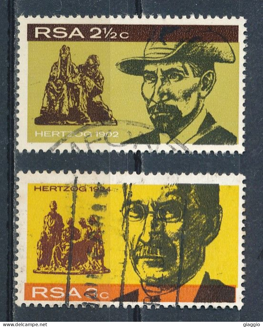 °°° SOUTH AFRICA  - Y&T N°313/14 - 1968 °°° - Usati