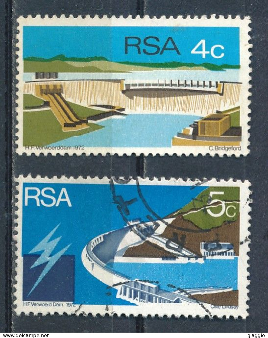 °°° SOUTH AFRICA  - Y&T N°332/33 - 1972 °°° - Usati