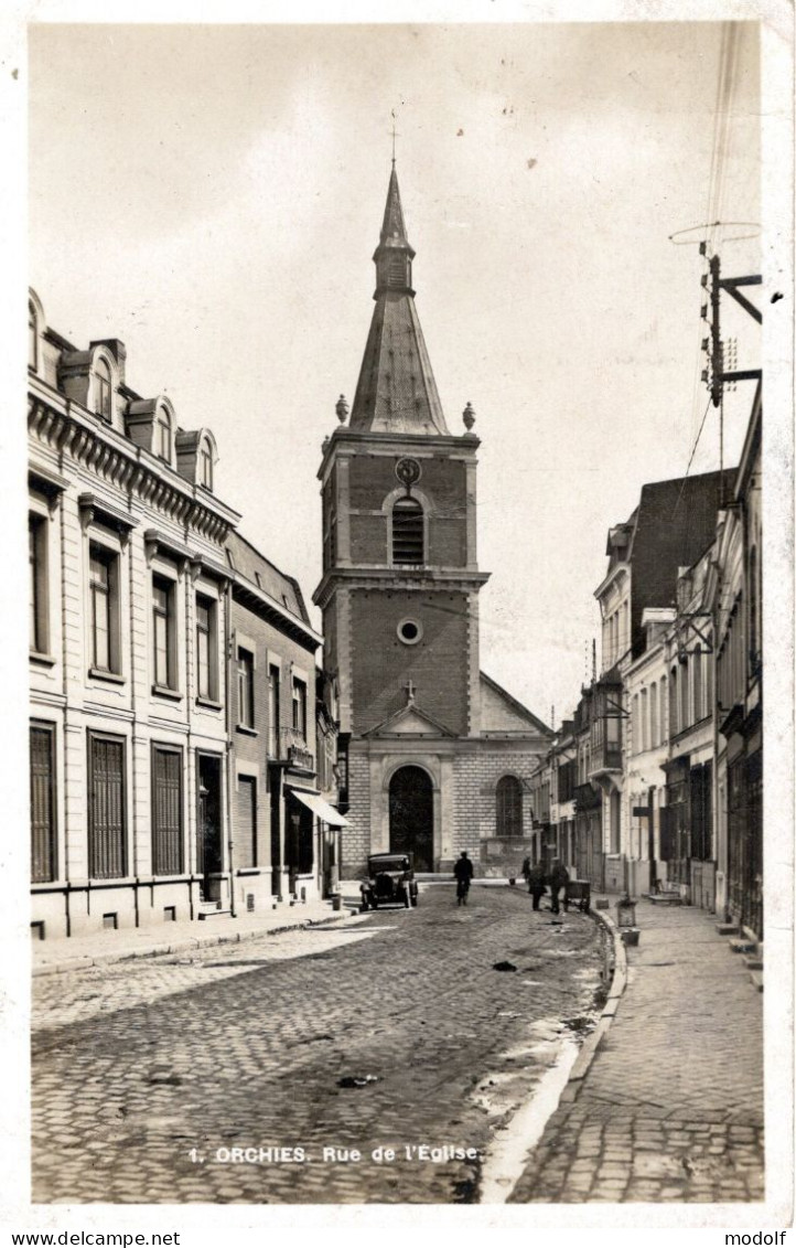 CPA - 59 - Orchies - Rue De L'église - Orchies