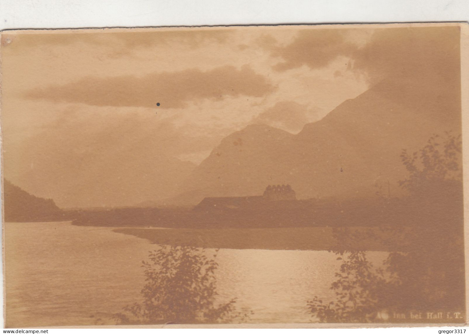 D4623) Alte FOTO AK - Am INN Bei HALL I. Tirol - Sehr Alt ! 1916 - Hall In Tirol