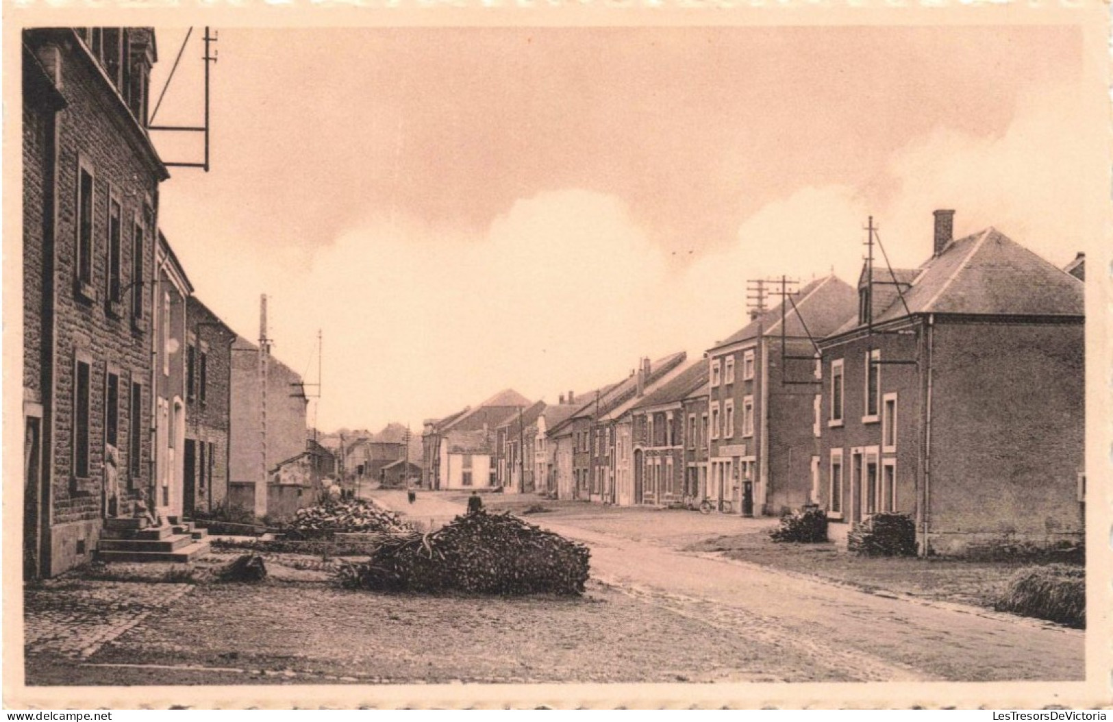 BELGIQUE - Musson - Vieille Rue Vers Halanzy - Carte Postale Ancienne - Musson