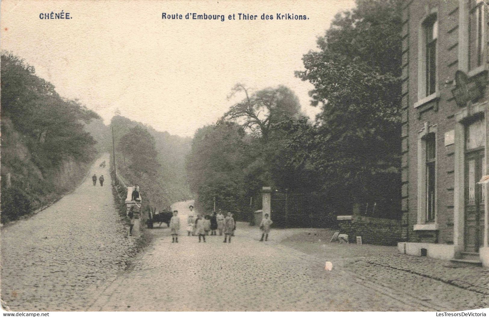 BELGIQUE - Liège - Route D'Embourg Et Thier Des Krikions - Carte Postale Ancienne - Liege