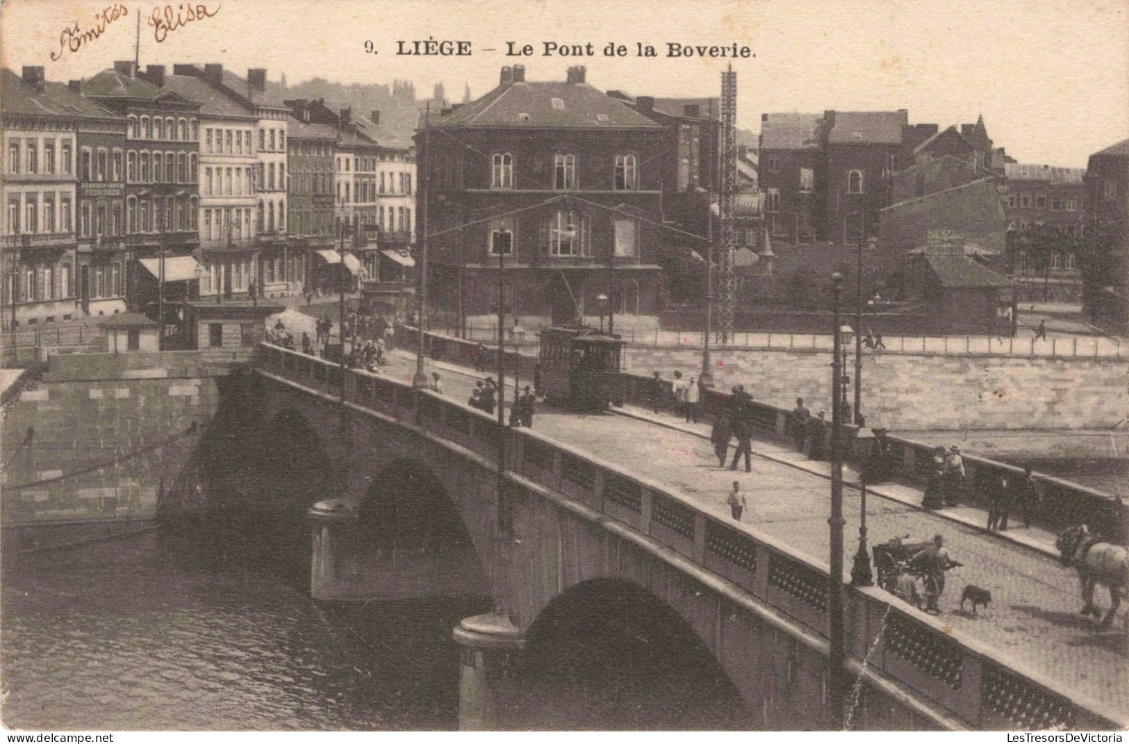 BELGIQUE - Liège - Le Pont De La Boverie - Carte Postale Ancienne - Liege