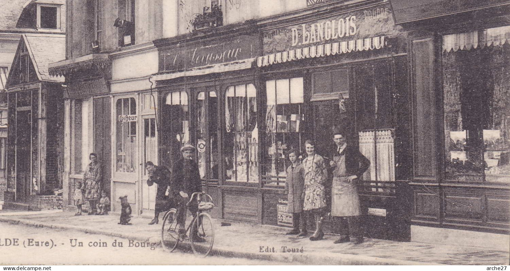 CPA - 27 - BOURTHEROULDE - Un Coin Du Bourg - Bourgtheroulde