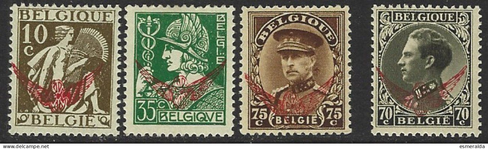 (BL4)   Cob S 16/19 , 4 Valeurs Services   */** - Mint