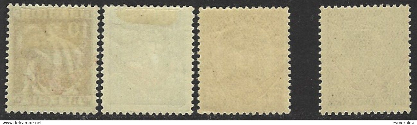 (BL4)   Cob S 16/19 , 4 Valeurs Services   */** - Mint