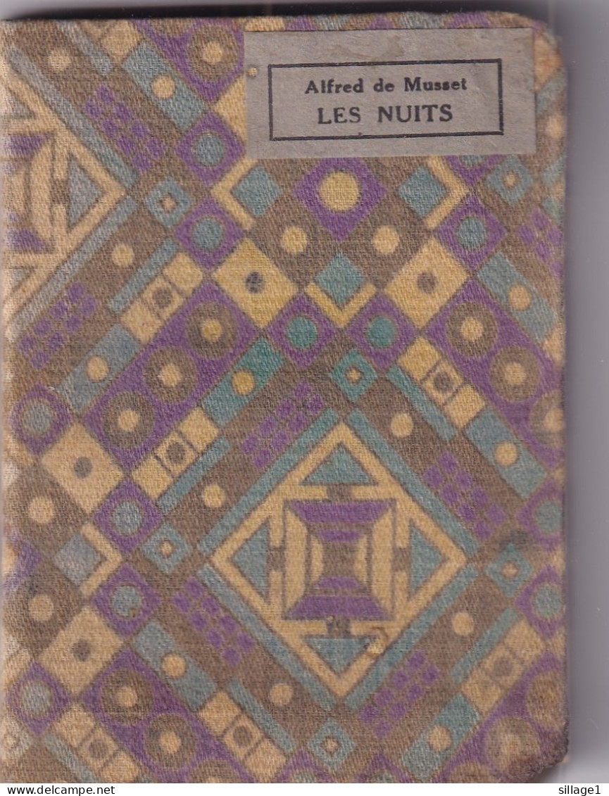 Alfred De Musset LES NUITS  -  BIBLIOTHEQUE MINIATURE  - PAYOT - Autores Franceses