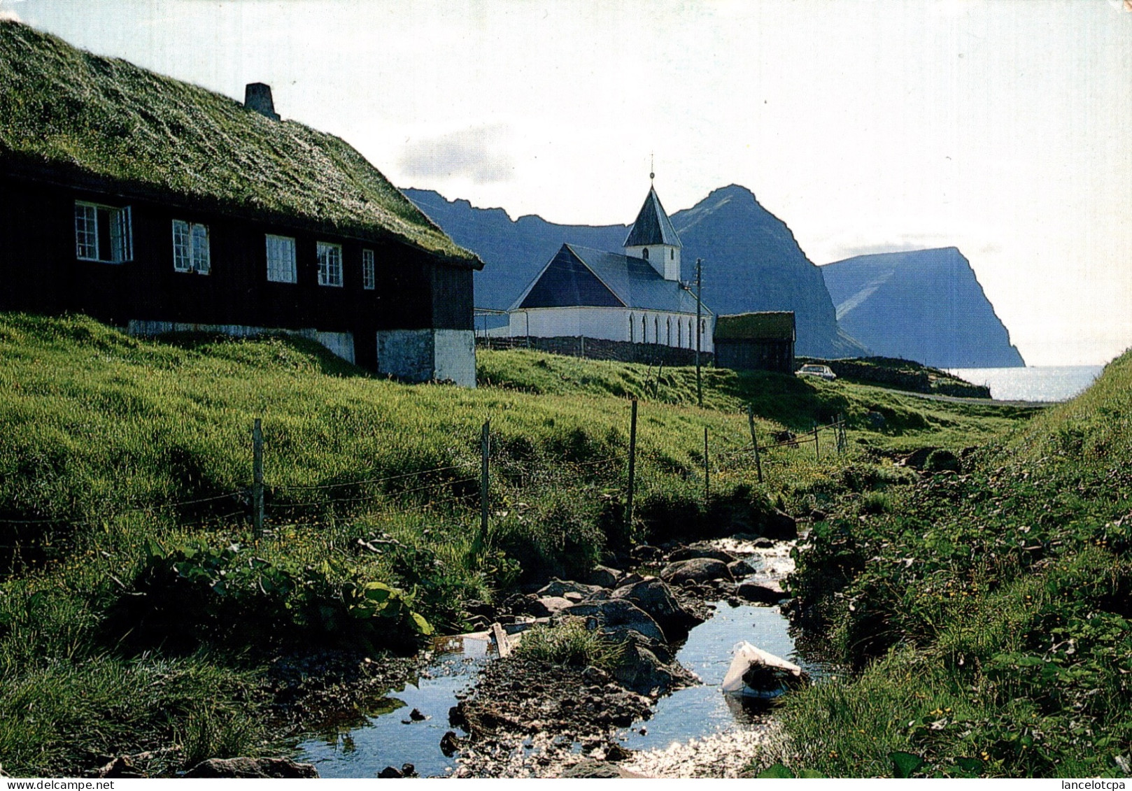 AV. VIDAREIDI - FAROE ISLANDS (avec PHILATELIE ILES FEROE) - Féroé (Iles)