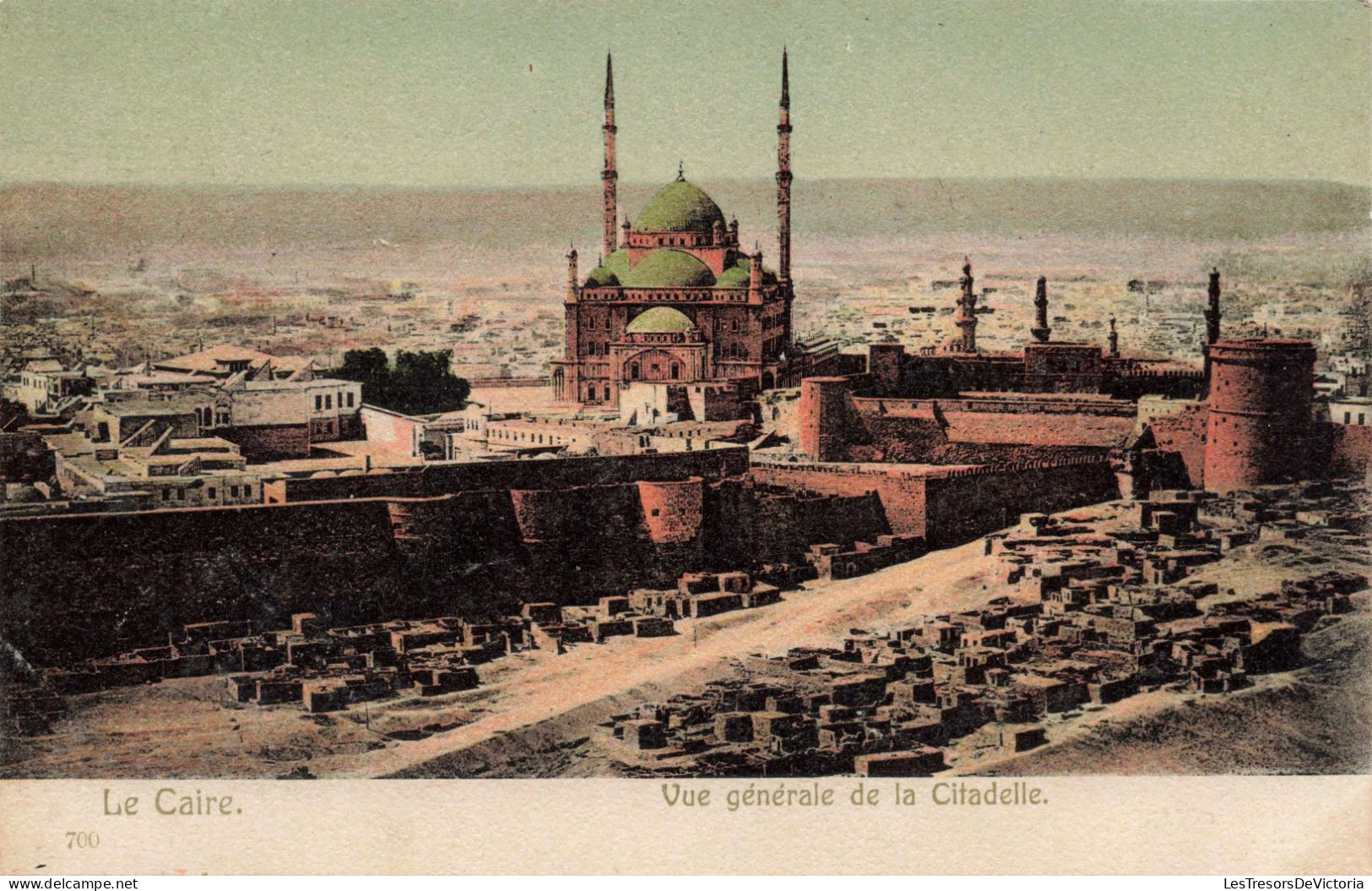 EGYPTE - Le Caire - Vue Générale De La Citadelle - Colorisé - Carte Postale Ancienne - Le Caire