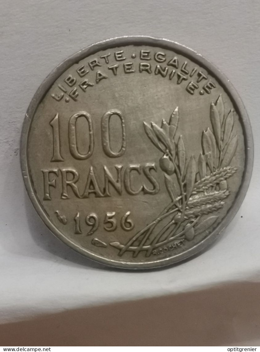 100 FRANCS COCHET 1956  FRANCE - 100 Francs