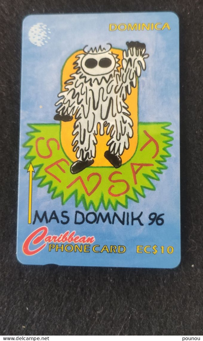 - DOMINICA - MAS DOMNIK 96 - 45 CDME - USED - Dominica