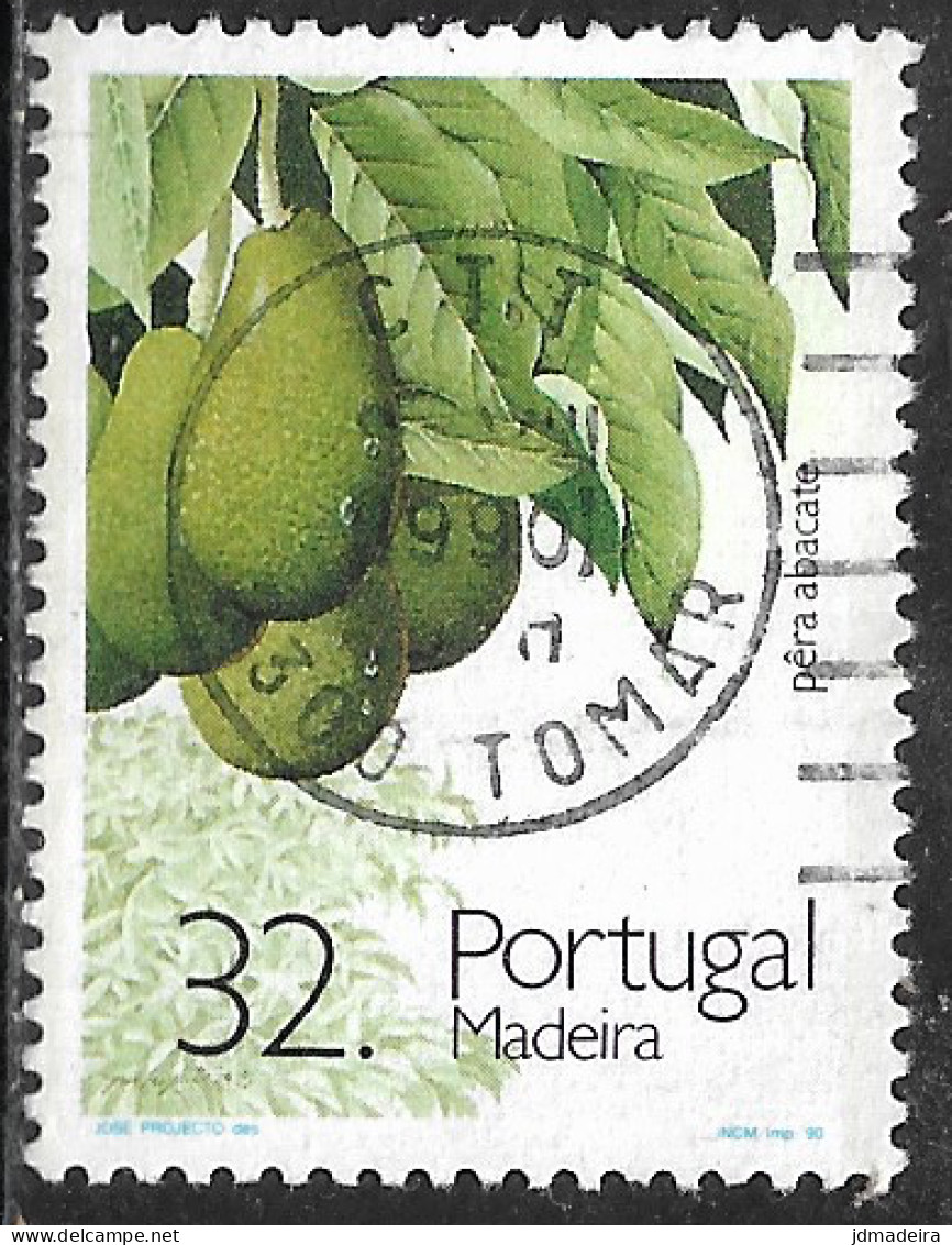 Portugal – 1990 Madeira Fruits 32. Used Stamp - Gebraucht