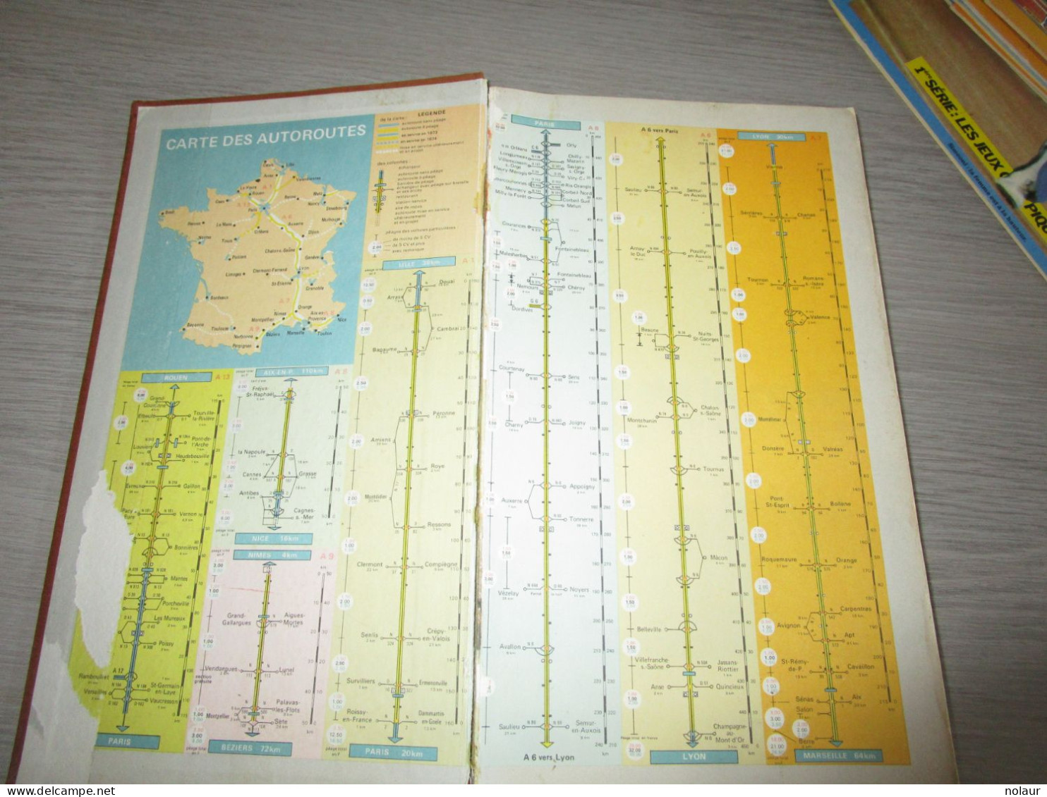 Guide De La Route France, Belgique, Suisse Année 1969 - Michelin (guide)