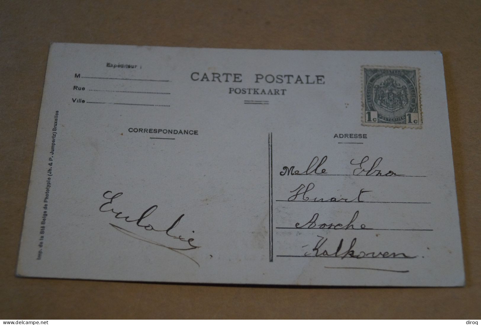 Superbe Ancienne Carte ,RARE , Les élections à Brussel - Other & Unclassified