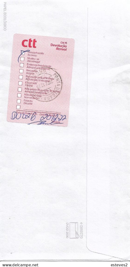 Portugal , 2022 , Qatar World Cup , Cristiano Ronaldo , Administrative Post Label On Reverse - 2022 – Qatar