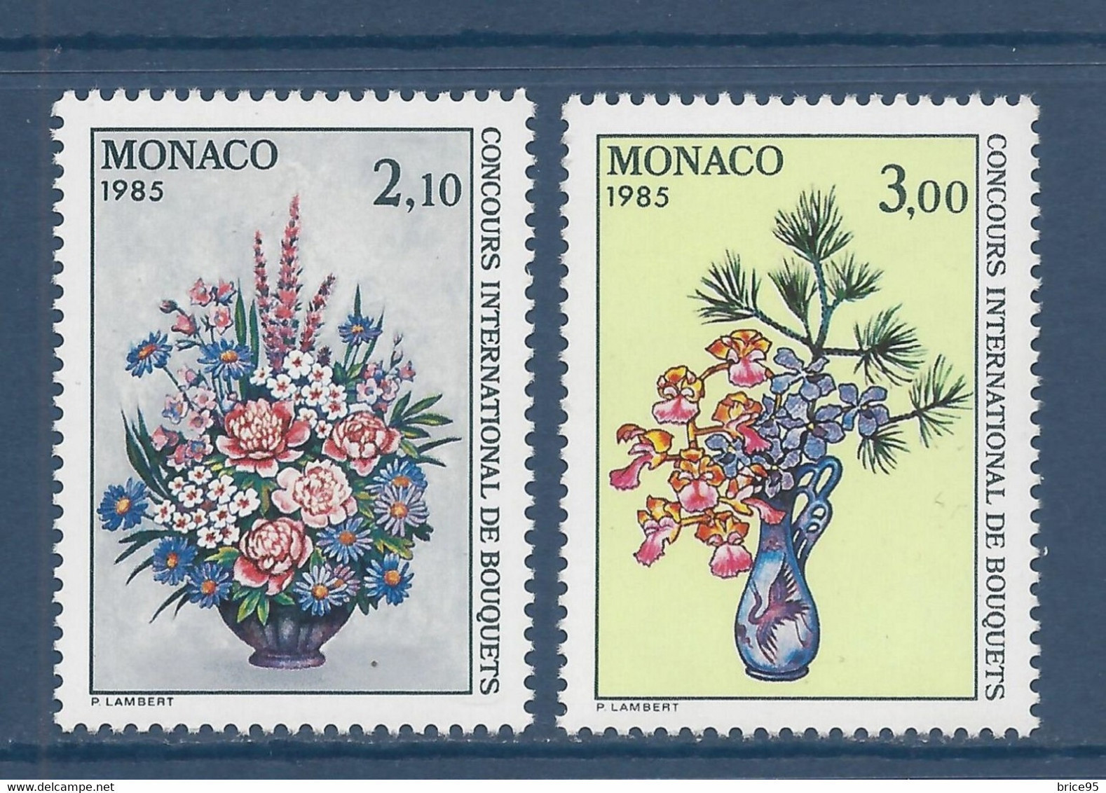 Monaco - YT N° 1448 Et 1449 ** - Neuf Sans Charnière - 1984 - Unused Stamps