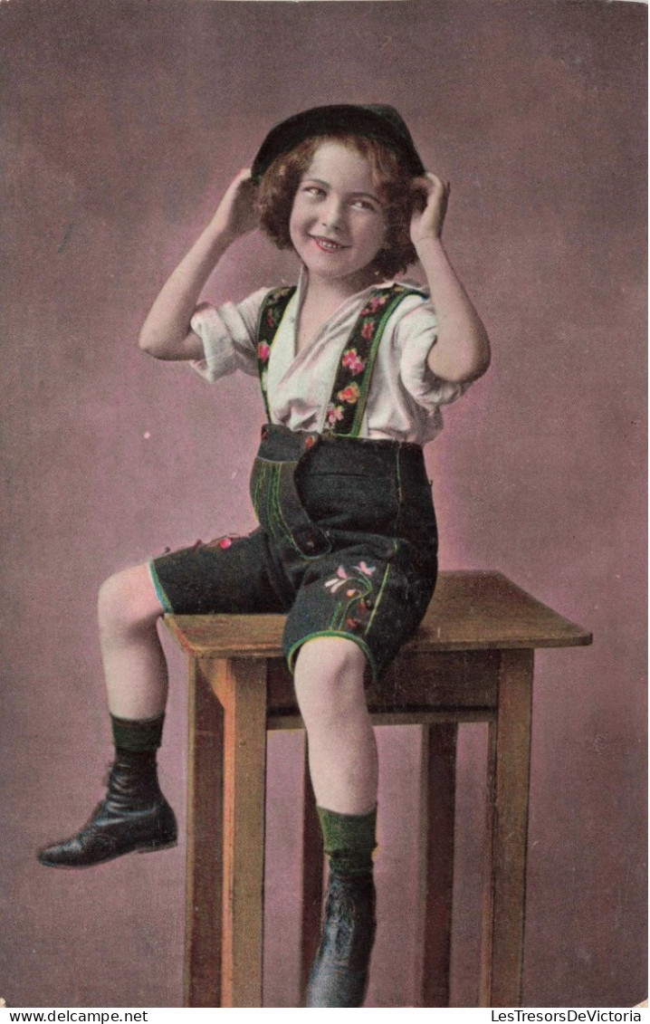 PHOTOGRAPHIE - Enfant - Colorisé - Carte Postale Ancienne - Photographs