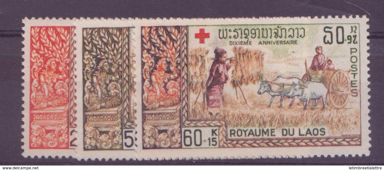 Laos - YT N° 164 à 166 ** - Neuf Sans Charnière - Laos