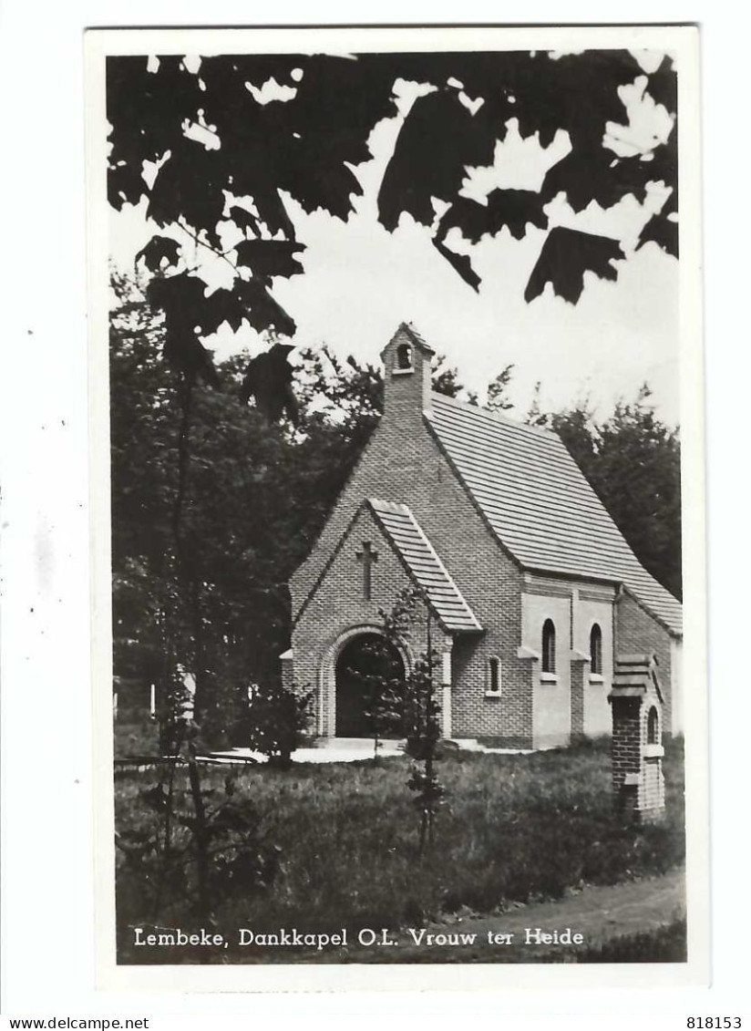 Lembeke , Dankkapel O L Vrouw Ter Heide - Kaprijke