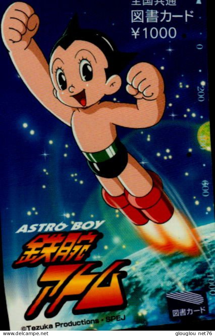 TELECARTE ETRANGERE     BD..  ASTRO LE PETIT ROBO - Comics