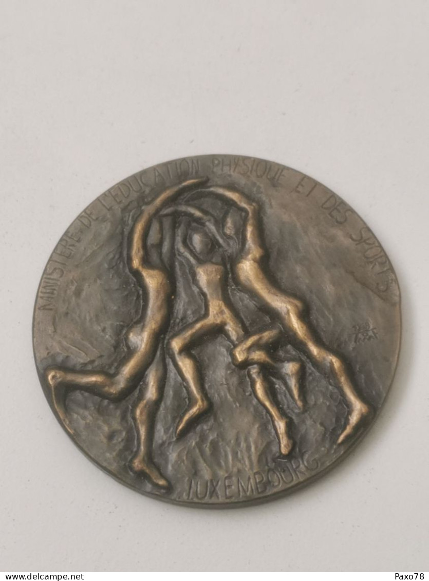 Luxembourg Médaille, Ministère De L'éducation Physique Et Sports, Champion 1988 - Other & Unclassified