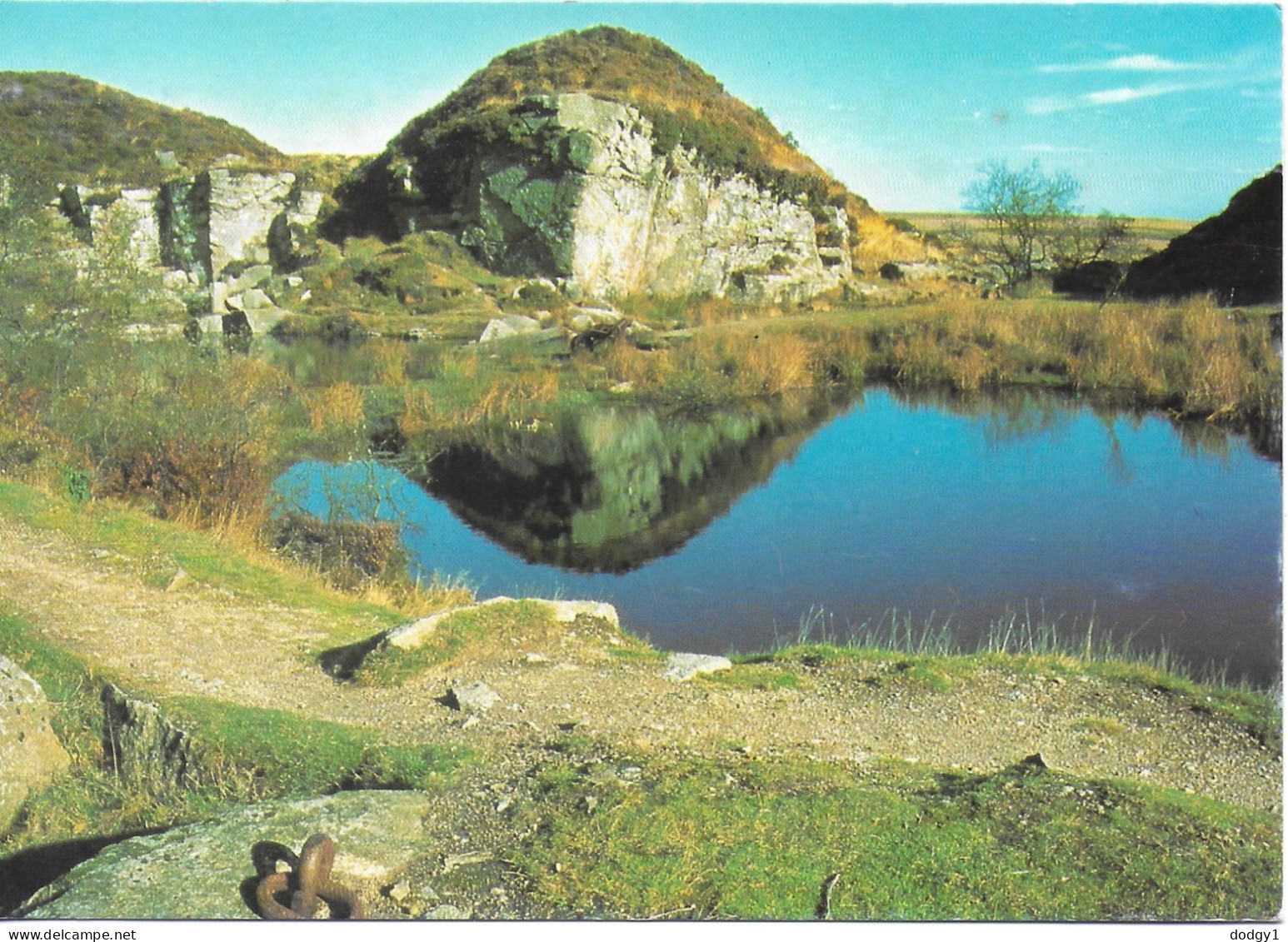 HAYTOR GRANITE QUARRIES, DARTMOOR, DEVON, ENGLAND. UNUSED POSTCARD   Zf4 - Dartmoor