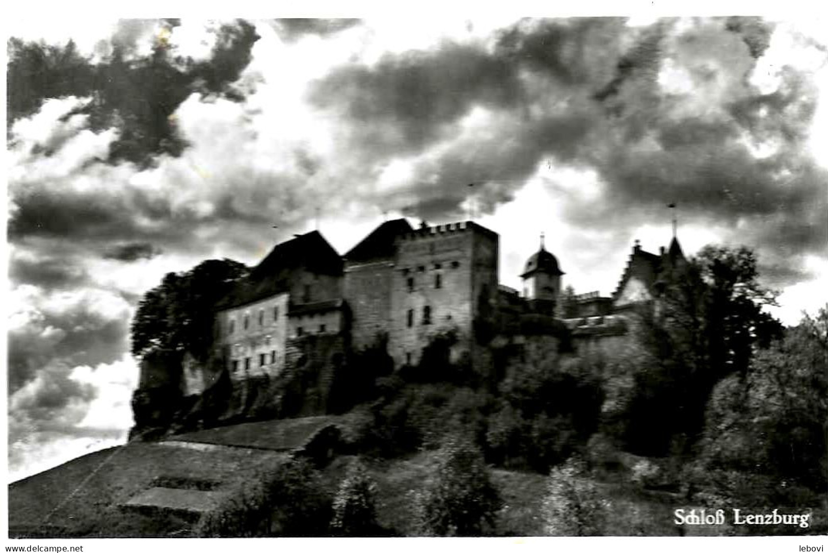 SUISSE »Schloss LENSBURG » - Photo J. Schnurrenberger, Lenzburg (1947) - Lenzburg