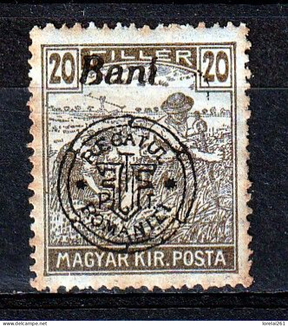 1919 - Romanian Occupation In Hungary  Mi No  33 II  LES SACKER - Bezetting