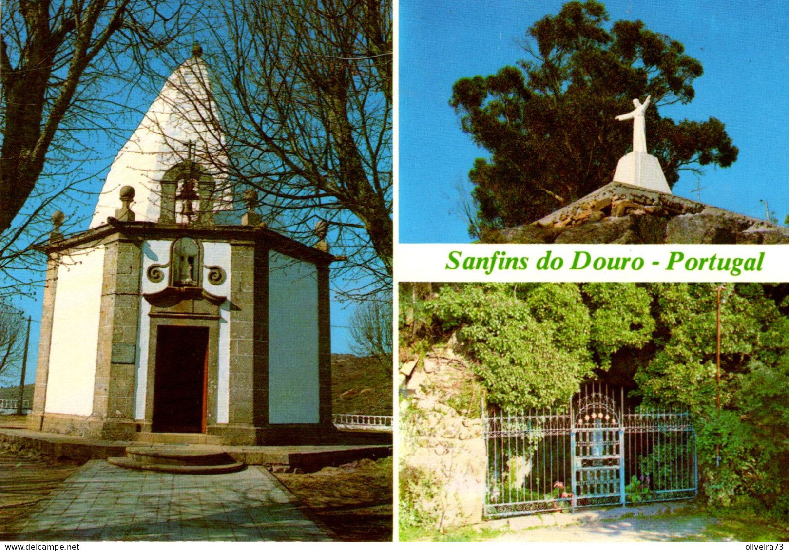 SANFINS DO DOURO - Santuário Nossa Sr. Da Piedade - Cristo Rei - Gruta - PORTUGAL - Vila Real