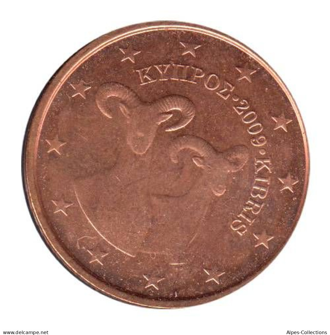 CH00209.1 - CHYPRE - 2 Cents D'euro - 2009 - Cyprus