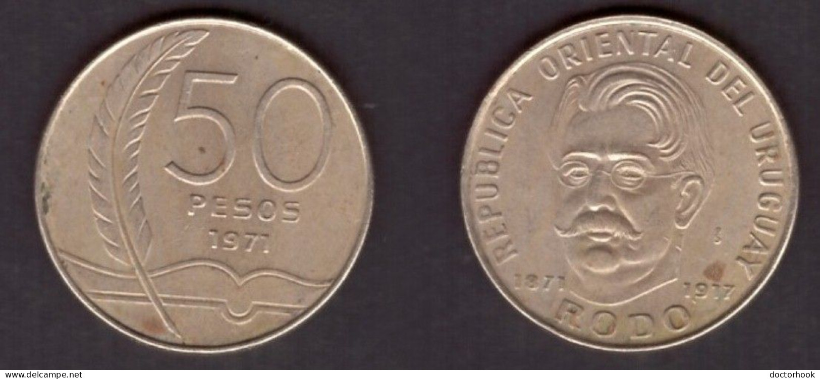 URUGUAY   50 PESOS 1971 (KM # 8n101) #7513 - Uruguay