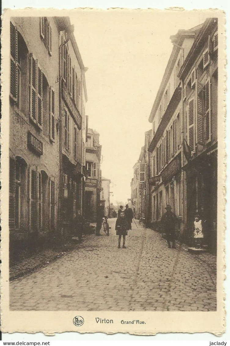 Virton -- Grand' Rue.   (2 Scans) - Virton