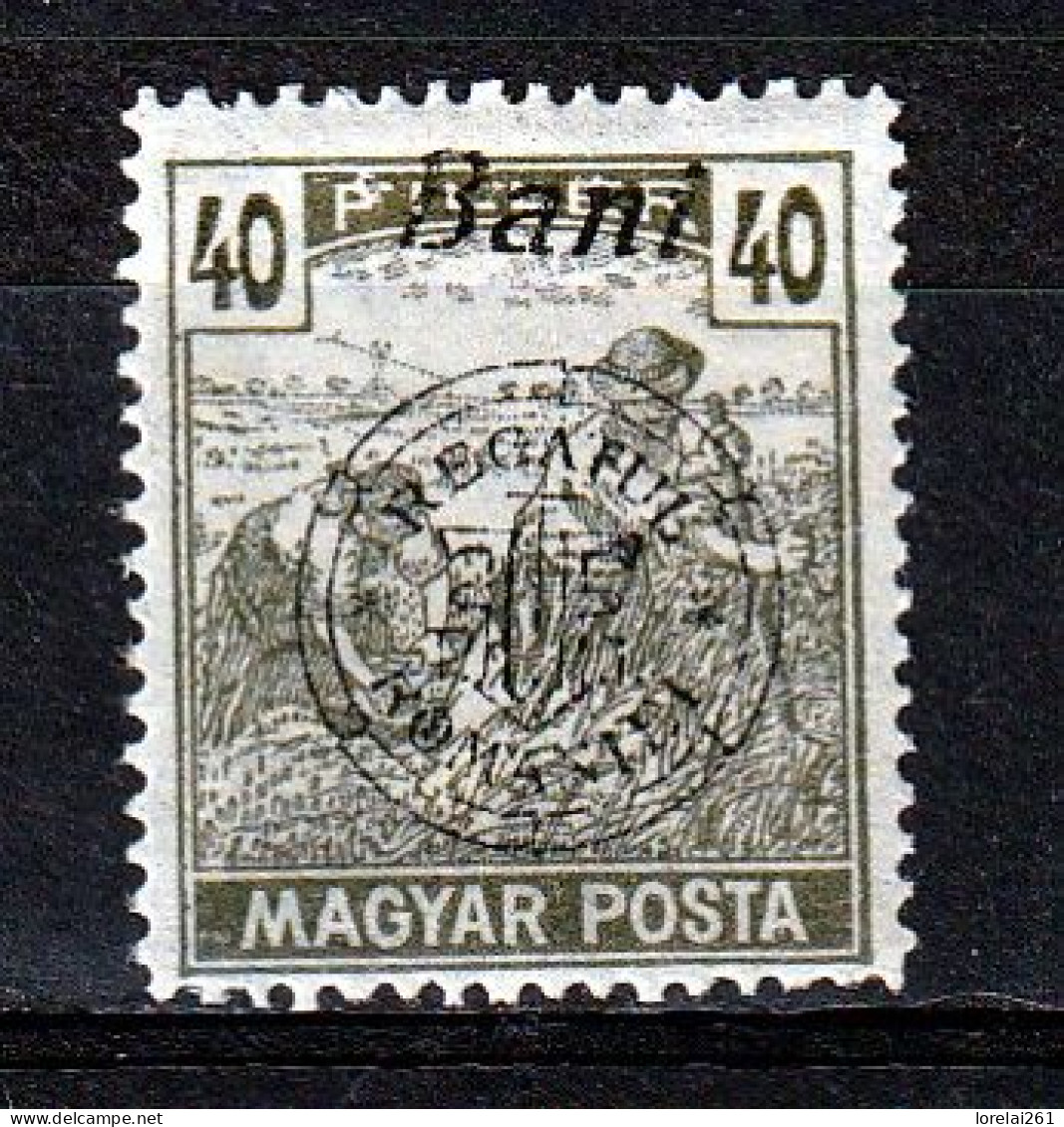 1919 - Romanian Occupation In Hungary  Mi No  36 II  LES SACKER - Bezetting