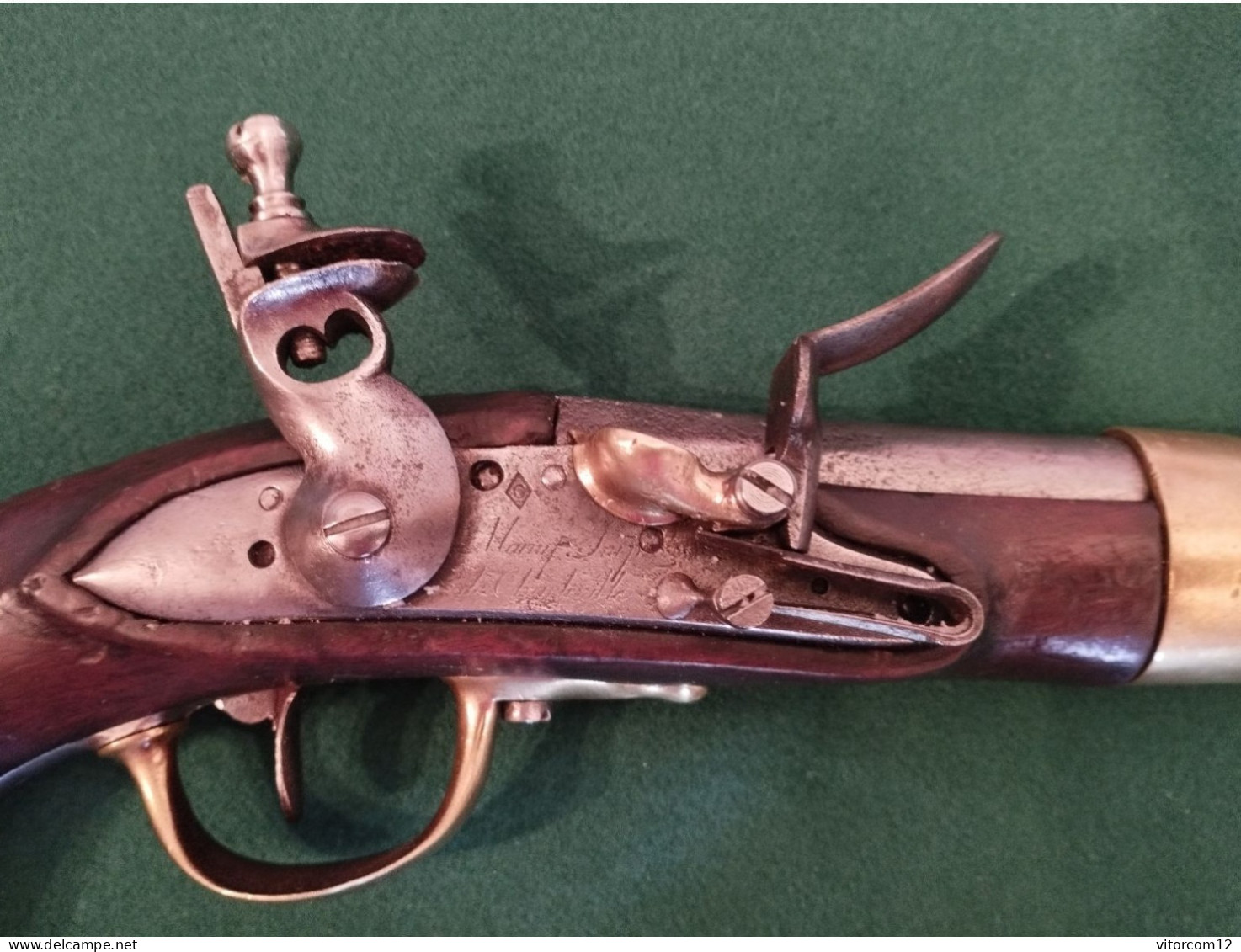 Pistolet Français Silex Anne XIII.Període Napoleonnique