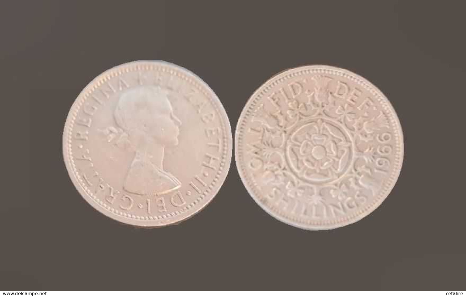 Grande Bretagne 2 Shillings 1966 TB - Autres & Non Classés