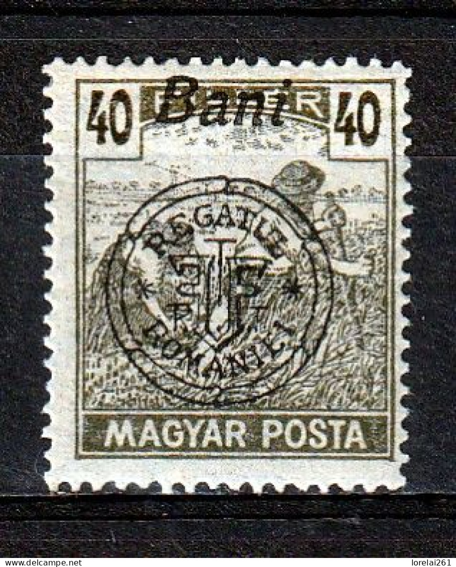 1919 - Romanian Occupation In Hungary  Mi No  36 II  LES SACKER - Bezetting