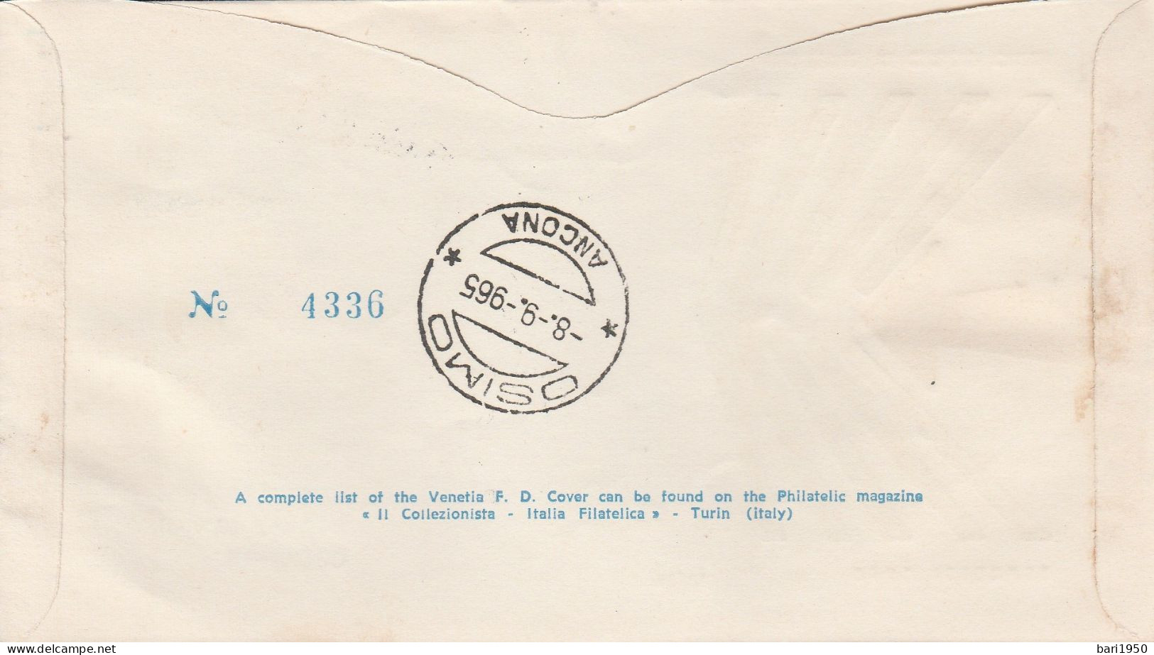 SAN MARINO - Francobolli Su Busta, Primo Giorno Di Emissione , ESPRESSI 1965 - Used Stamps